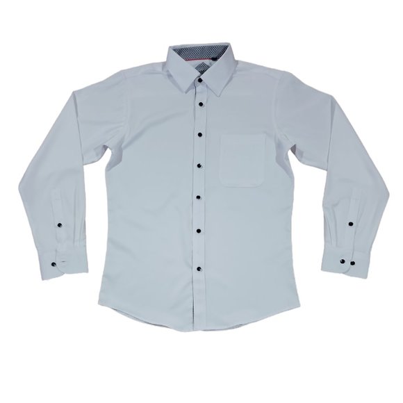 Alimens & Gentle Mens Dress Shirts Long Sleeve Wrinkle-Resistant (Sz S) - Picture 1 of 6
